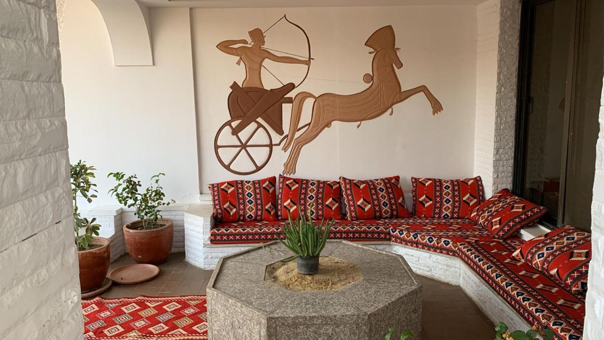 Pyramids Nights Hostel Kafret el-Gabal Eksteriør billede